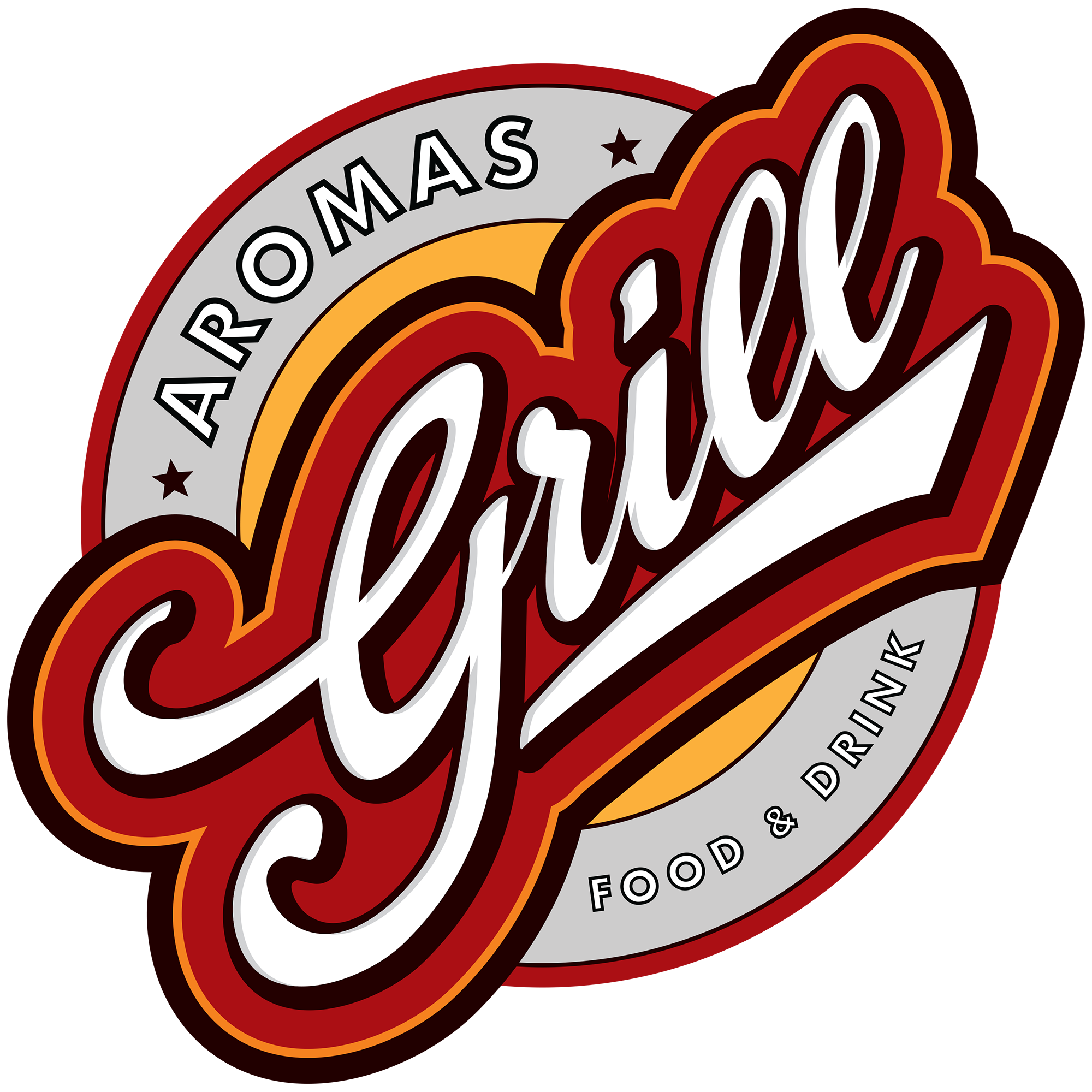 Logo Design - Aromas Grill